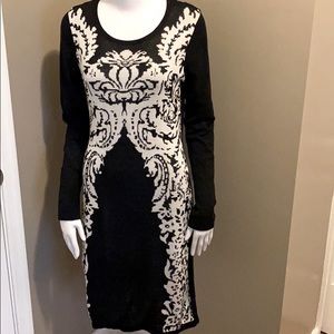 Black and white dress